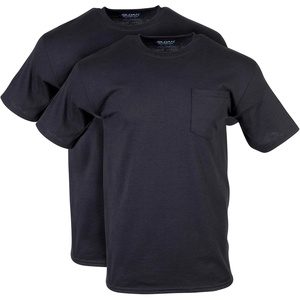 image:imageGildan Unisex Adult DryBlend Workwear TShirts with Pocket 2PackBlack