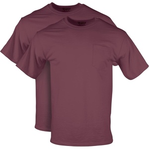 image:imageGildan Unisex Adult DryBlend Workwear TShirts with Pocket 2PackMaroon