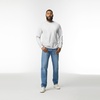 image:imageGildan Adult Heavy Cotton Long Sleeve TShirt Style G5400 2PackAsh Grey