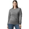 image:imageGildan Adult Heavy Cotton Long Sleeve TShirt Style G5400 2PackGraphite Heather
