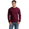 image:imageGildan Adult Heavy Cotton Long Sleeve TShirt Style G5400 2PackMaroon