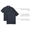 image:imageGildan Adult Ultra Cotton Pique Sport Shirt Style G3800 2PackDark Heather