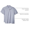 image:imageGildan Adult Ultra Cotton Pique Sport Shirt Style G3800 2PackRose Sport Grey
