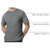 image:imageGildan Hammer Adult TShirt 2Pack Style GH000Graphite Heather 2pack