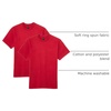 image:imageGildan Hammer Adult TShirt 2Pack Style GH000Scarlet Red 2pack