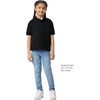 image:imageGildan Kids DryBlend Short Sleeve Polo Style G8800b 3PackBlack