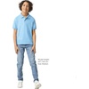 image:imageGildan Kids DryBlend Short Sleeve Polo Style G8800b 3PackLight Blue