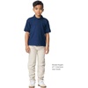 image:imageGildan Kids DryBlend Short Sleeve Polo Style G8800b 3PackNavy