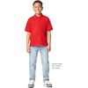 image:imageGildan Kids DryBlend Short Sleeve Polo Style G8800b 3PackRed