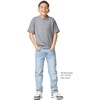 image:imageGildan Kids DryBlend Short Sleeve Polo Style G8800b 3PackSport Grey