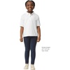 image:imageGildan Kids DryBlend Short Sleeve Polo Style G8800b 3PackWhite