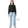 image:imageGildan Kids Fleece Crewneck Sweatshirt Style G18000bBlack