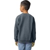 image:imageGildan Kids Fleece Crewneck Sweatshirt Style G18000bDark Heather