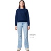 image:imageGildan Kids Fleece Crewneck Sweatshirt Style G18000bNavy