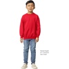 image:imageGildan Kids Fleece Crewneck Sweatshirt Style G18000bRed