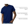 image:imageGildan UnisexAdult DryBlend TShirt Style G8000 MultipackNavy 2pack