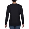 image:imageGildan Womens Heavy Cotton Long Sleeve TShirt 2PackBlack
