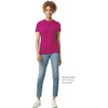 image:imageGildan Womens Softstyle Cotton TShirt Style G64000l MultipackAntique Heliconia