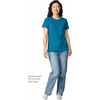 image:imageGildan Womens Softstyle Cotton TShirt Style G64000l MultipackAntique Sapphire
