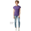 image:imageGildan Womens Softstyle Cotton TShirt Style G64000l MultipackHeather Purple