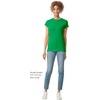 image:imageGildan Womens Softstyle Cotton TShirt Style G64000l MultipackIrish Green