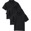 image:imageGildan Kids DryBlend Short Sleeve Polo Style G8800b 3PackBlack