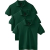 image:imageGildan Kids DryBlend Short Sleeve Polo Style G8800b 3PackForest Green