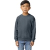 image:imageGildan Kids Fleece Crewneck Sweatshirt Style G18000bDark Heather