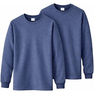 image:imageGildan Adult Heavy Cotton Long Sleeve TShirt Style G5400 2PackIndigo