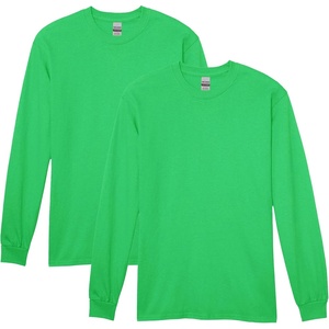 image:imageGildan Adult Heavy Cotton Long Sleeve TShirt Style G5400 2PackIrish Green