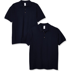 image:imageGildan Adult Ultra Cotton Pique Sport Shirt Style G3800 2PackNavy