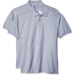 image:imageGildan Adult Ultra Cotton Pique Sport Shirt Style G3800 2PackRose Sport Grey