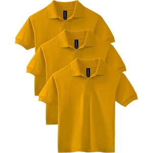 image:imageGildan Kids DryBlend Short Sleeve Polo Style G8800b 3PackGold
