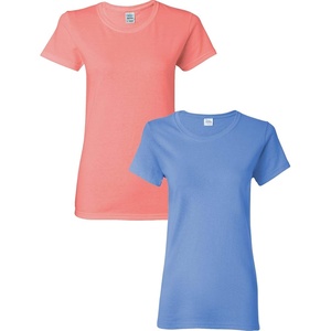 image:imageGildan Womens Heavy Cotton TShirt Style G5000L 2PackCoralCarolina