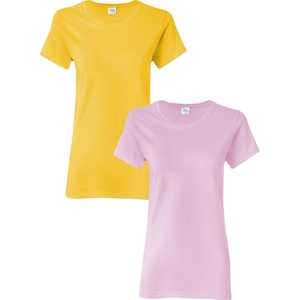 image:imageGildan Womens Heavy Cotton TShirt Style G5000L 2PackDaisyLightpink