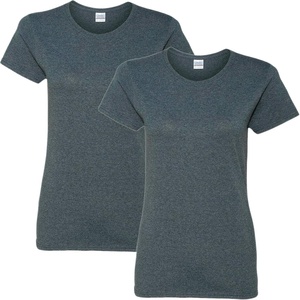 image:imageGildan Womens Heavy Cotton TShirt Style G5000L 2PackDark Heather