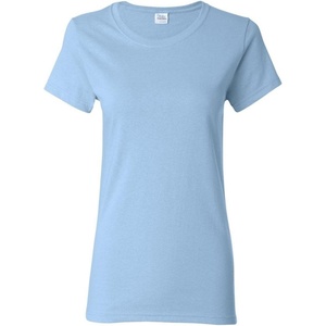 image:imageGildan Womens Heavy Cotton TShirt Style G5000L 2PackMedium light Blue