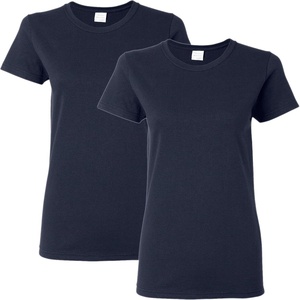 image:imageGildan Womens Heavy Cotton TShirt Style G5000L 2PackNavy