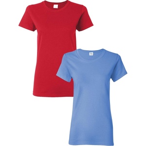 image:imageGildan Womens Heavy Cotton TShirt Style G5000L 2PackRedCarolina