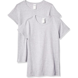 image:imageGildan Womens Heavy Cotton TShirt Style G5000L 2PackSport Grey