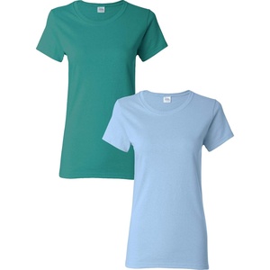 image:imageGildan Womens Heavy Cotton TShirt Style G5000L 2PackTropicalLightblue