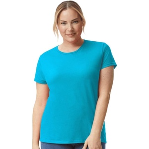 image:imageGildan Womens Softstyle Cotton TShirt Style G64000l MultipackCarribean Blue 2pack