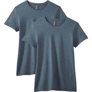 image:imageGildan Womens Softstyle Cotton TShirt Style G64000l MultipackDark Heather