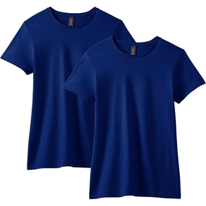 image:imageGildan Womens Softstyle Cotton TShirt Style G64000l MultipackNavy