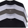 image:imageGildan Platinum Mens Crew TShirtsAssorted BlackGrey 4pack