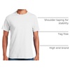 image:imageGildan Platinum Mens Crew TShirtsWhite 5pack