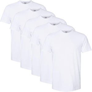 image:imageGildan Platinum Mens Crew TShirtsWhite 5pack
